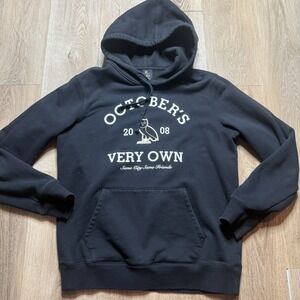 Octobers Very Own Collegiate OVO Drake Hoodie Size L Black